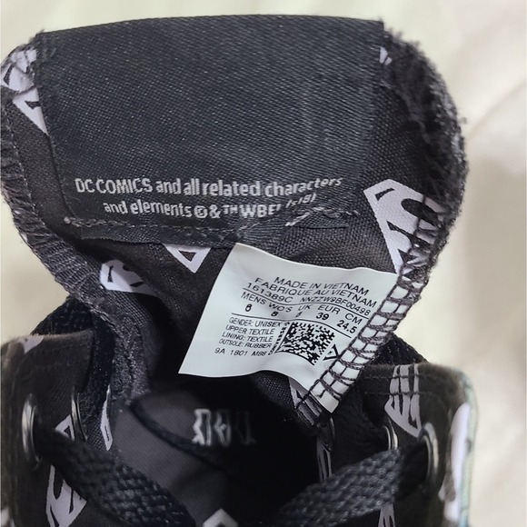 DC Rebirth Converse All Stars Superman Size 8 (Women's) Size 6 (Men's) - Picture 5 of 9